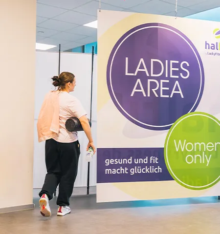 Eingang zur Ladies Area